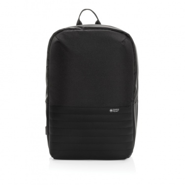 Logotrade Werbegeschenke das Foto: Swiss Peak AWARE™ Anti-Theft-RFID 15.6"-Laptop-Rucksack