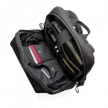 Logotrade Werbeartikel das Foto: Swiss Peak AWARE™ RFID und USB A-Laptop-Rucksack