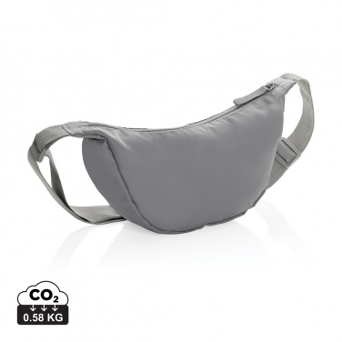 Logotrade Geschäftsgeschenke das Foto: Crescent AWARE™ RPET Half-Moon Sling Tasche