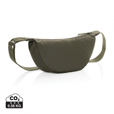 Logotrade Geschäftsgeschenke das Foto: Crescent AWARE™ RPET Half-Moon Sling Tasche