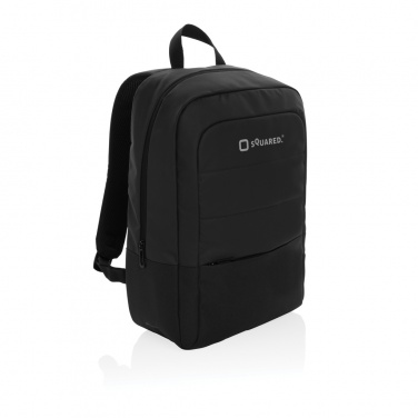 Logotrade Werbeartikel das Foto: Armond AWARE™ RPET 15.6" Basic Laptop-Rucksack