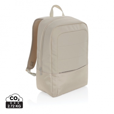 Logotrade Firmengeschenke das Foto: Armond AWARE™ RPET 15.6" Basic Laptop-Rucksack