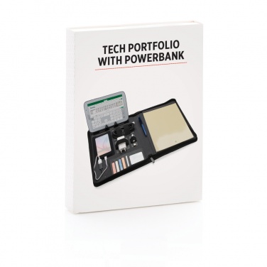 Logotrade Firmengeschenke das Foto: Tech Portfolio mit Powerbank