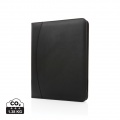 RCS rPU Deluxe Tech Portfolio mit Reißverschluss, Schwarz