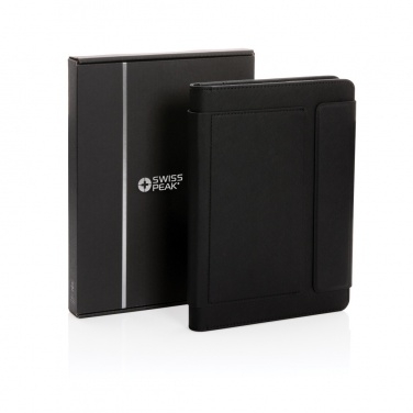 Logotrade Firmengeschenke das Foto: Swiss Peak Heritage RCS rPU A5 Steinpapier Portfolio
