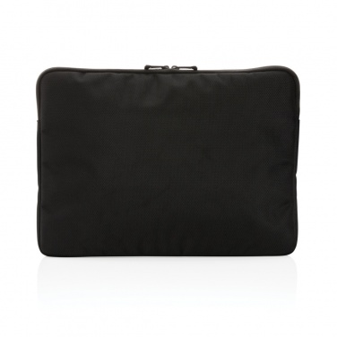 Logotrade Werbeartikel das Foto: Swiss Peak AWARE™ RPET Voyager 15.6" Laptop-Sleeve