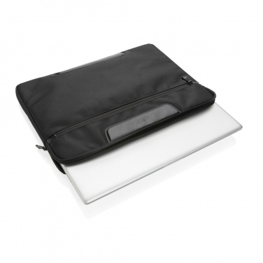 Logotrade werbemittel das Foto: Swiss Peak AWARE™ RPET Voyager 15.6" Laptop-Sleeve