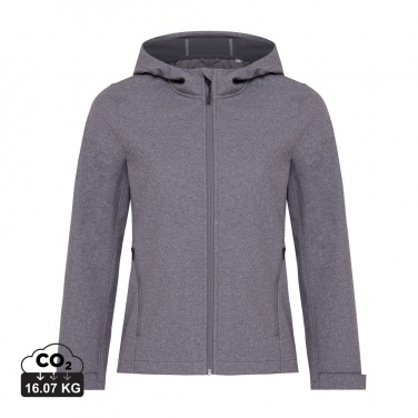 Logotrade Werbegeschenke das Foto: Iqoniq Makalu Damen Softshelljacke aus recyceltem Polyester