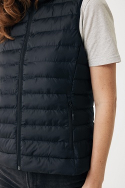 Logotrade Firmengeschenke das Foto: Iqoniq Meru Damen Bodywarmer aus recyceltem Polyester