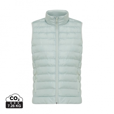 Logotrade Firmengeschenke das Foto: Iqoniq Meru Damen Bodywarmer aus recyceltem Polyester