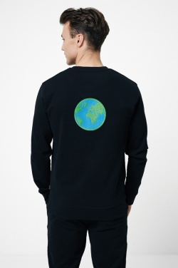 Logotrade Werbegeschenke das Foto: Iqoniq Zion Rundhals-Sweater aus recycelter Baumwolle