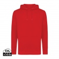 Iqoniq Jasper Hoodie aus recycelter Baumwolle, Rot