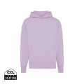 Iqoniq Yoho Relax-Hoodie aus recycelter Baumwolle, Lavendel