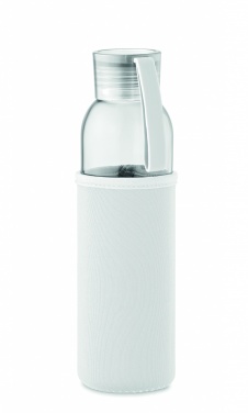 Logotrade Werbeartikel das Foto: Flasche recyceltes Glas 500 ml