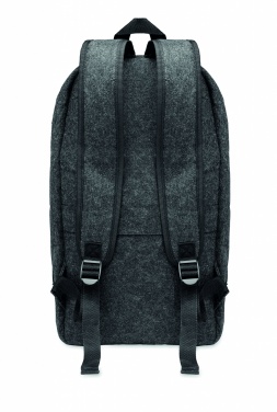 Logotrade Werbeartikel das Foto: 13" Laptop Rucksack RPET-Filz