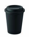 Doppelwandiger Becher PP 300ml, Schwarz