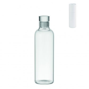 Logotrade Werbegeschenke das Foto: Flasche Borosilikatglas 500 ml