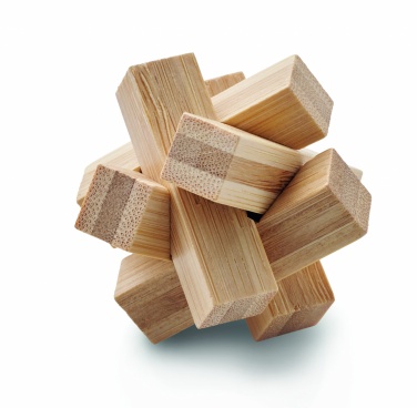 : Holzpuzzle/Gehirnjogging Bambus