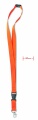 Lanyard mit Karabiner 20mm, Orange