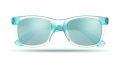 Verspiegelte Sonnenbrille, Blau