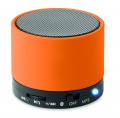 Wireless Lautsprecher, rund, Orange