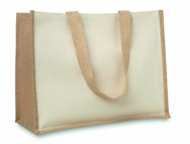 : Jute/Canvas Shopper 