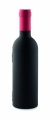 Wein-Set Flasche, Schwarz