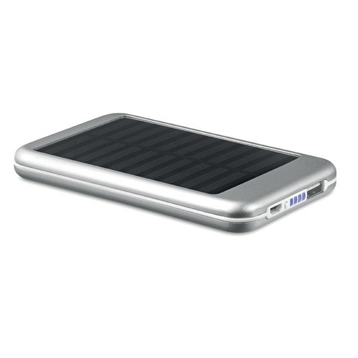 Logotrade Logogeschenke das Foto: Solar Powerbank 4000 mAh