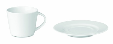 : Cappuccino Tasse und Untertasse