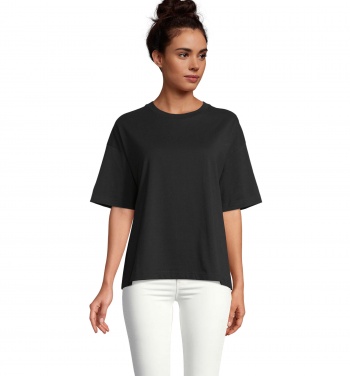 Logotrade Werbeartikel das Foto: BOXY WOMEN T-SHIRT OVERSIZE