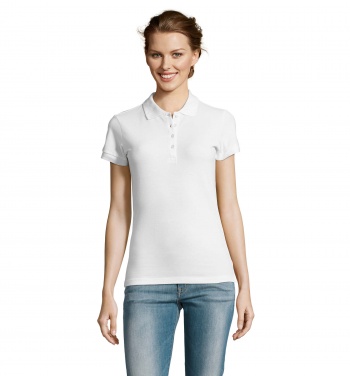 Logotrade werbemittel das Foto: PEOPLE DAMEN POLO 210g