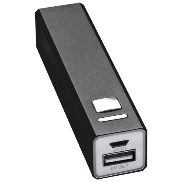 Logotrade werbemittel das Foto: Metall-Powerbank PORT HOPE 2200mAh