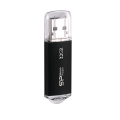 USB-Stick Silicon Power Ultima II i-series 2.0, Schwarz