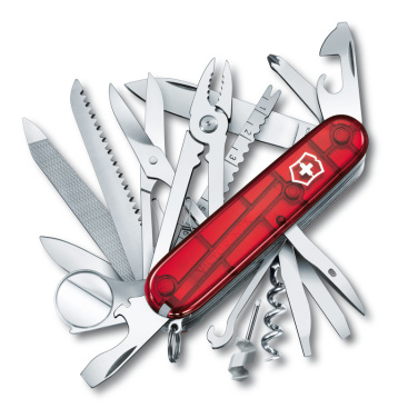 Logotrade werbemittel das Foto: Taschenmesser SwissChamptransparent Victorinox