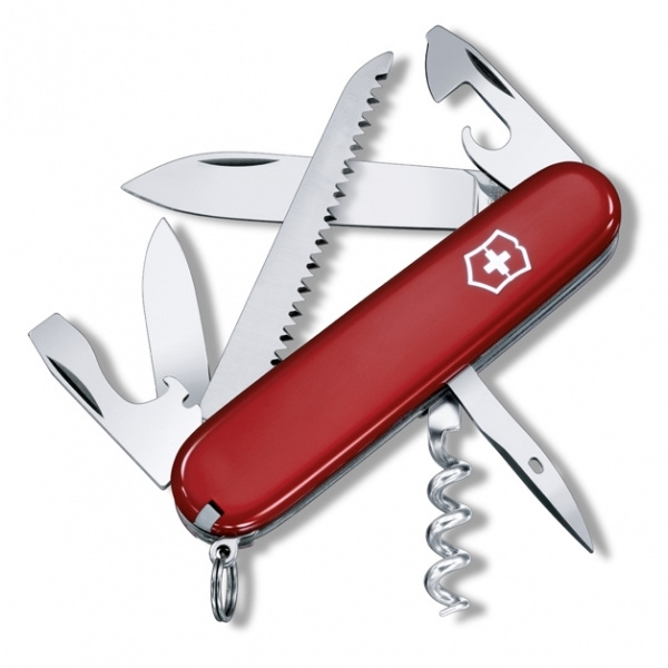 Logotrade Werbegeschenke das Foto: Taschenmesser Camper Victorinox