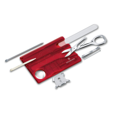 Logotrade Logogeschenke das Foto: Multitool SwissCard Nagelpflege Victorinox