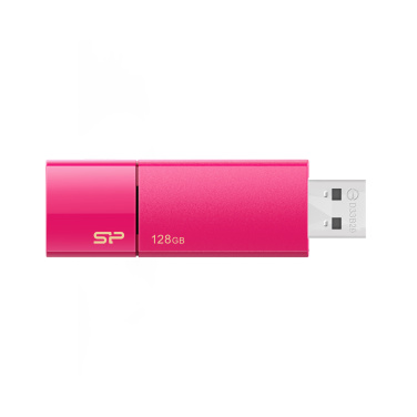 Logotrade Geschäftsgeschenke das Foto: USB-Stick Silicon Power 3.0 Blaze B05, rosa