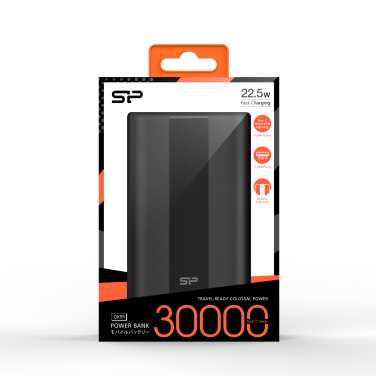 Logotrade Geschäftsgeschenke das Foto: POWERBANK SILIKON POWER QX55 30000 MAH