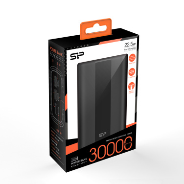 Logotrade Werbegeschenke das Foto: POWERBANK SILIKON POWER QX55 30000 MAH