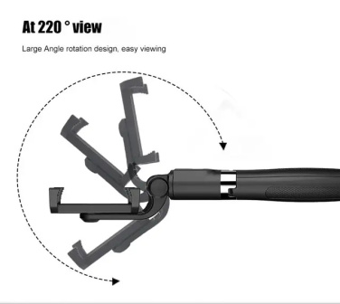 Logotrade Werbegeschenke das Foto: Selfie-Stick mit Stativ, K06