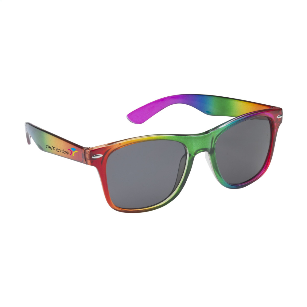 Logotrade Firmengeschenke das Foto: Regenbogen-Sonnenbrille