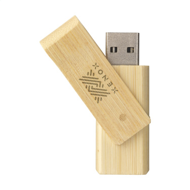 Logotrade Werbeartikel das Foto: USB Waya Bambus 32 GB