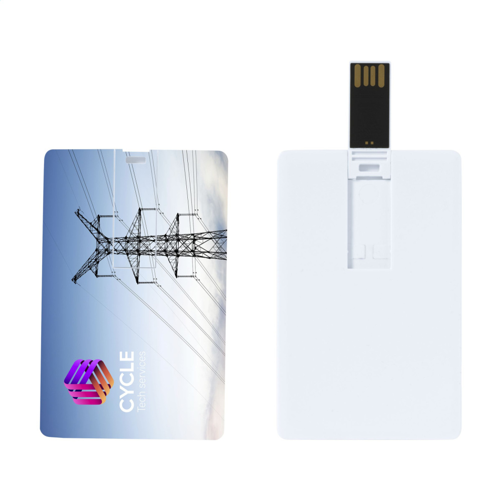 Logotrade werbemittel das Foto: CredCard USB ab Lager 4 GB