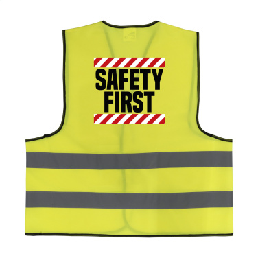 Logotrade Logogeschenke das Foto: SafetyFirst Sicherheitsweste