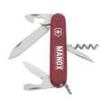 Victorinox Spartan Taschenmesser, transparent rot