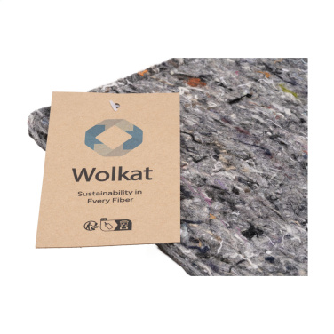 Logotrade Werbegeschenke das Foto: Wolkat Tangier Mauspad aus recyceltem Textil