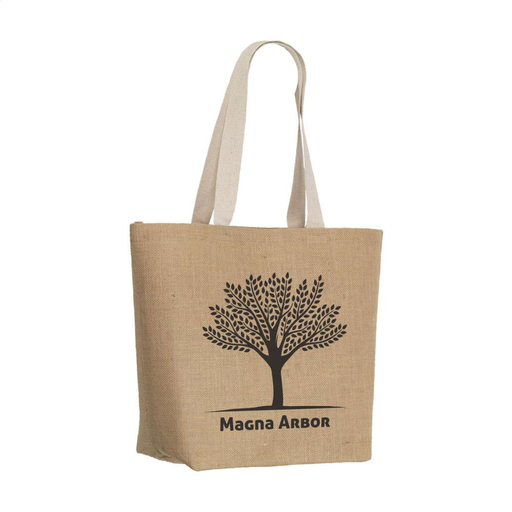 Logotrade Logogeschenke das Foto: Elegance Bag Jute-Shopper