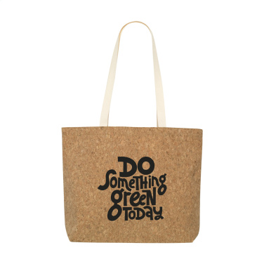 Logotrade werbemittel das Foto: Lagos Cork Shopper Tasche