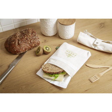 Logotrade Geschäftsgeschenke das Foto: Hanf FoodPouch Beutel für Brot