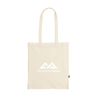 Logotrade Geschäftsgeschenke das Foto: Solide Tasche aus GRS Recycling-Canvas (340 g/m²)